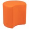 Flash Furniture Soft Seating Flexible Moon for Classrooms and Common Spaces - 18" Seat Height (Orange) ZB-FT-045C-18-ORANGE-GG - alternate 4